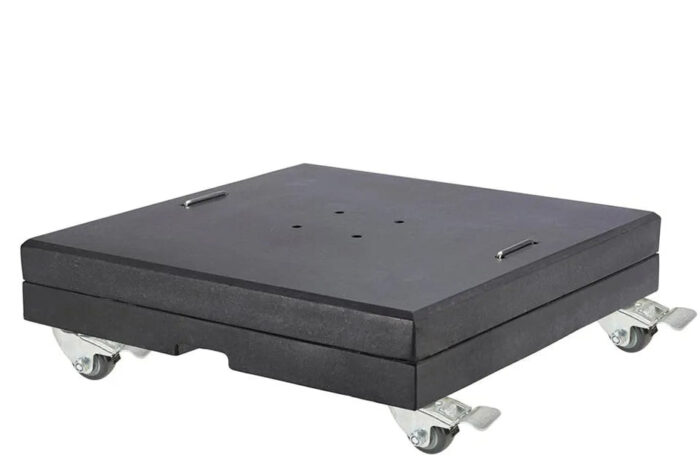 Platinum Sun & Shade | Parasolvoet Modena XL Graniet met Wielen | 150 kg