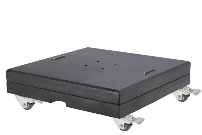 Platinum Sun & Shade | Parasolvoet Modena XL Graniet met Wielen | 150 kg