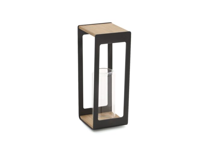 SUNS Zara M lantaarn 22x19x50cm Laagste prijsgarantie! – Grijs