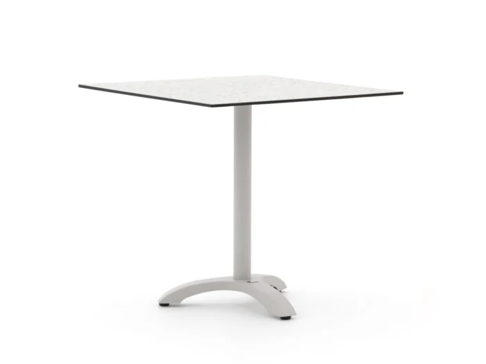 Bellagio tuinmeubelen Lisio tuintafel 80x80x73cm - Wit