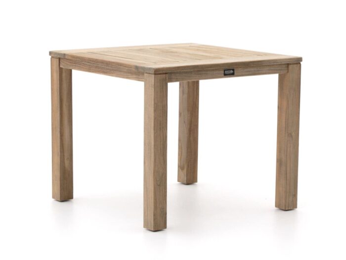 ROUGH Furniture ROUGH-S dining tuintafel 90x90x76cm Laagste prijsgarantie! – Bruin