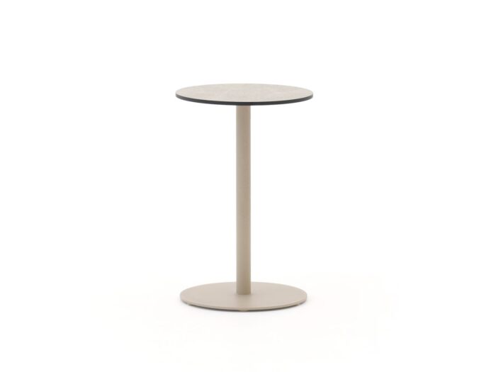Tierra Outdoor Solea lounge tuintafel ø 30cm (h: 45,5cm) Laagste prijsgarantie! – Taupe