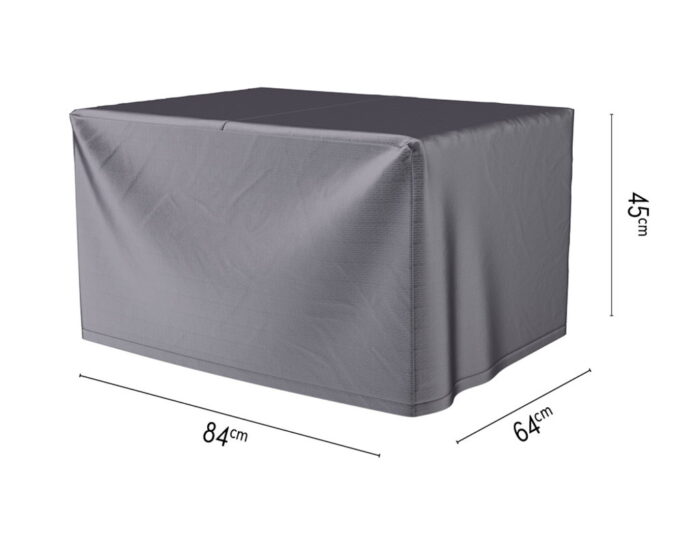 Aerocover Vuurtafelhoes 84x64xH45 cm antraciet – zwart