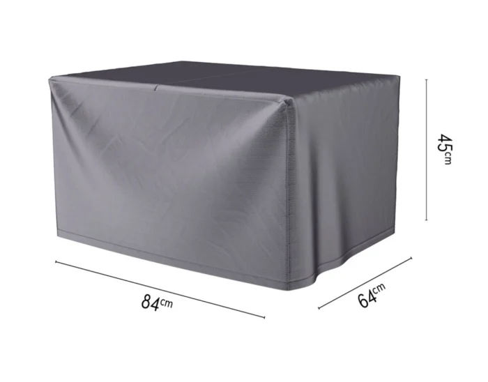 Aerocover Vuurtafelhoes 84x64xH45 cm antraciet - zwart