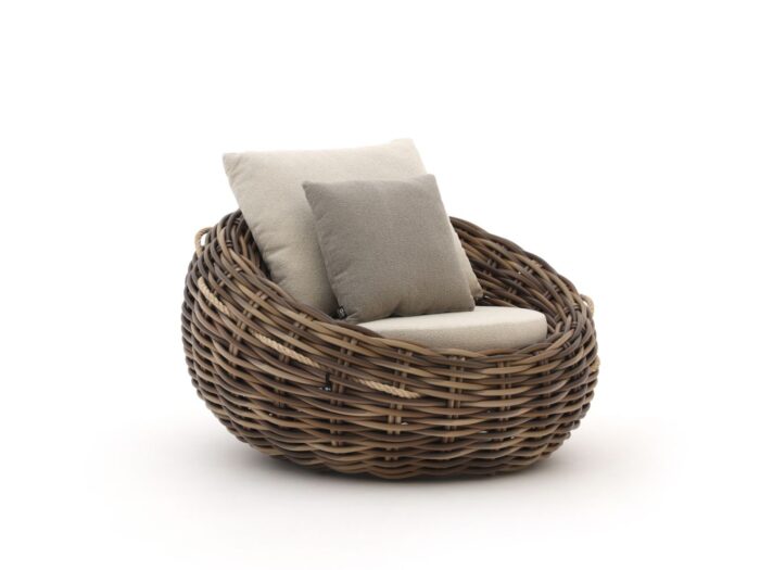Apple Bee Cocoon lounge tuinstoel – Taupe