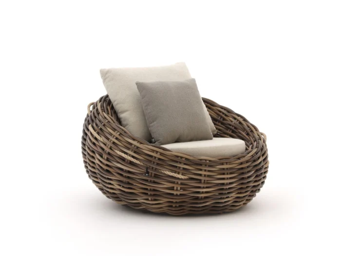 Apple Bee Cocoon lounge tuinstoel - Taupe