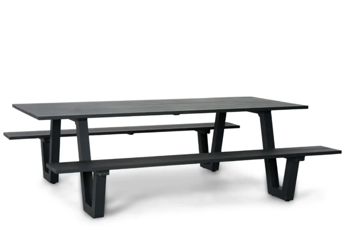 Forte picknickbank 180x98 cm - Grijs-antraciet