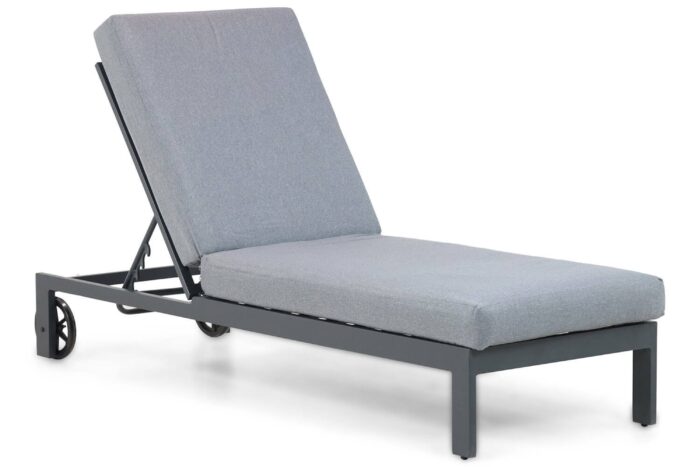 Santika Furniture Mulsanne lounger – Grijs-antraciet