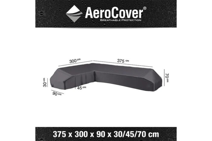 Platinum AeroCover | Loungesethoes 375 x 300 x 90 x 30-45-70(h) | L-Platform Links