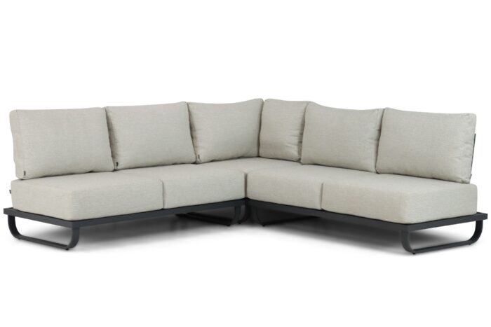Lifestyle Garden Furniture Venice hoek loungeset 3-delig – Grijs-antraciet