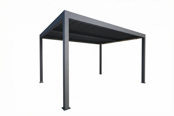 Camello Alura pergola 300x400 cm antraciet - Grijs-antraciet