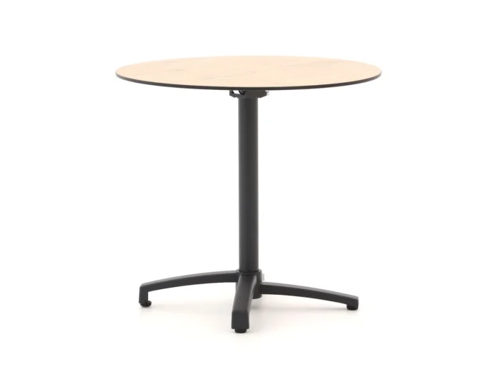 Bellagio tuinmeubelen Canzo klaptafel ø 80cm (h:73cm) - Grijs