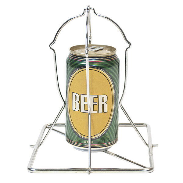 Big green egg Folding Beer Can Chicken Rack