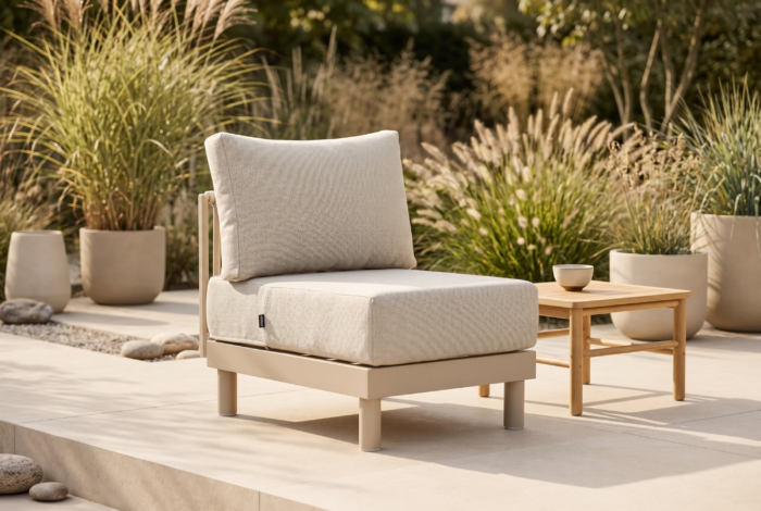 Lifestyle Garden Furniture Solento midden module – Zand/Beige