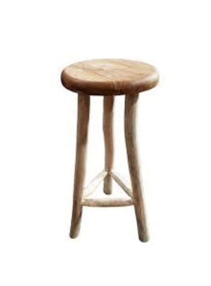 Van der leeden Barstoel Teak – bruin