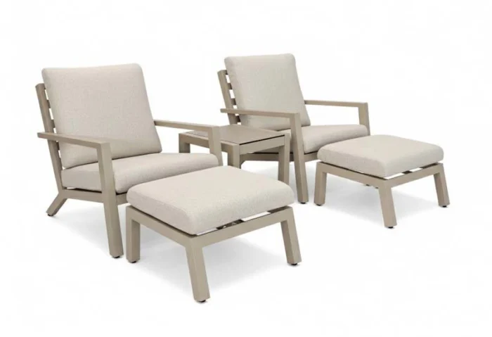 Tierra outdoor Azzurro bistro set champagne