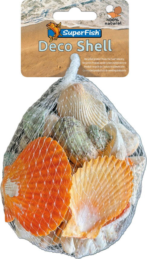 Superfish Deco schelp gemengd 200 gram – mix