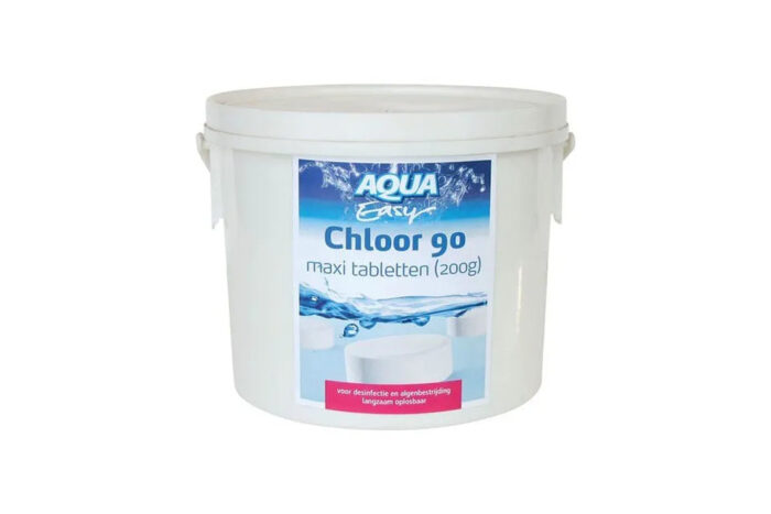 Fonteyn Zwembad Accessoires Aqua Easy | Chloor 90/200 Tabletten | Emmer 5 kilo