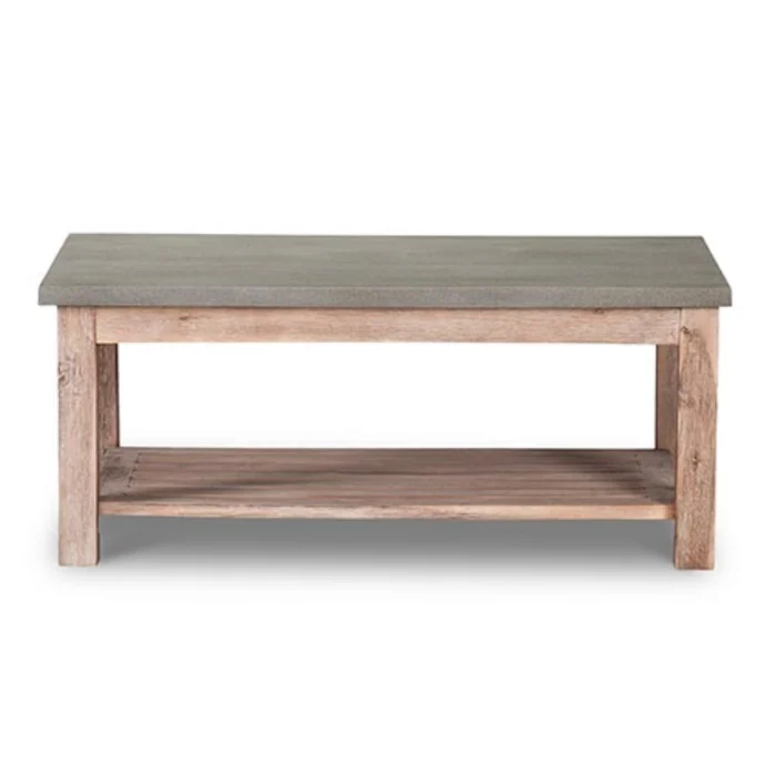 Own Houston Koffietafel Off White - grijs
