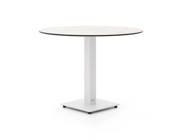 Forza Furniture Forza Orta tuintafel ø80cm (h:73cm) Laagste prijsgarantie! – Wit