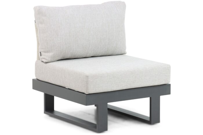 Lifestyle Garden Furniture Lorenzo midden module – Grijs-antraciet