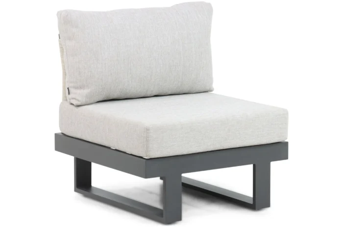 Lifestyle Garden Furniture Lorenzo midden module - Grijs-antraciet