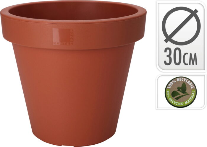 Nampook Bloempot EK Rond 30x30x26 cm Terra – bruin