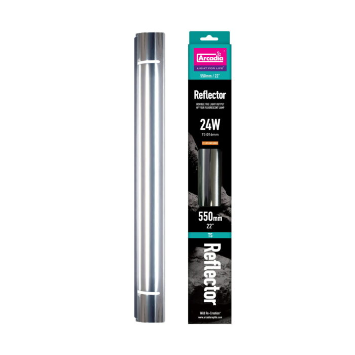 Aquadistri T5 reflector voor 56 cm t5 24 watt Arcadia – grijs