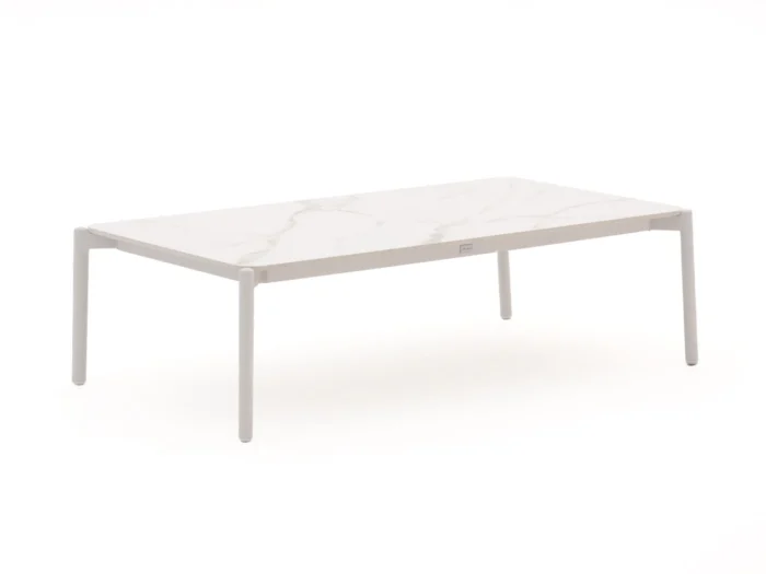 Bellagio tuinmeubelen Cupello lounge tuintafel 130x70x40cm - Wit