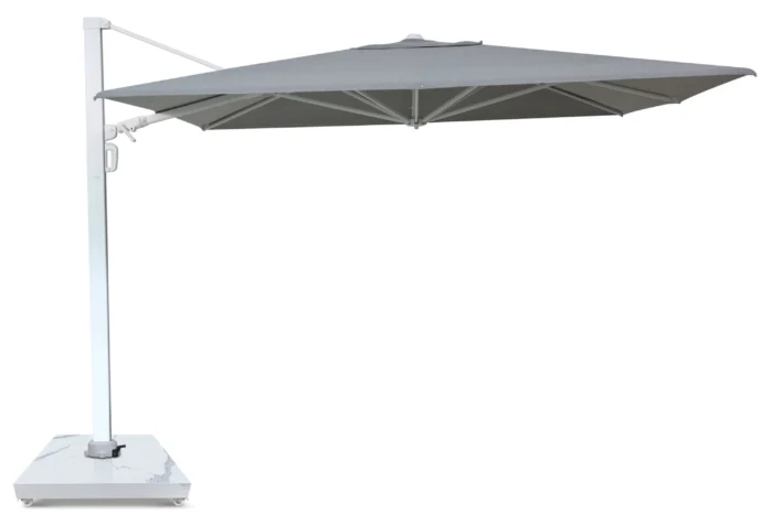 Camello Luna zweefparasol 3x3.5m S2 Excellent (excl. voet) - Grijs-antraciet
