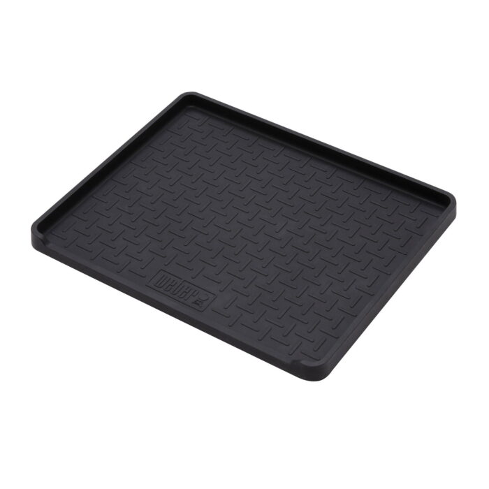 Weber Silicone onderlegger voor zijtafel BBQ – zwart