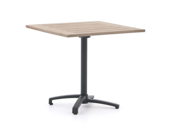 Bellagio tuinmeubelen Canzo klaptafel 70x70x75cm – Grijs