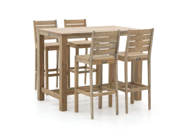 ROUGH Furniture ROUGH-S/ROUGH-X 135cm barset 5-delig - Bruin