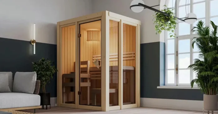Karibu | Irava 1 Sauna | Kachel 3,6 kW Externe Bediening