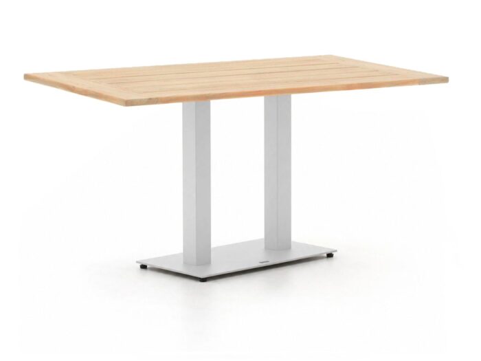Forza Furniture Forza Orta tuintafel 140x80x75cm Laagste prijsgarantie! – Wit