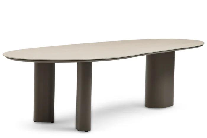 Coco Weave dining tuintafel 300 x 120 cm - Zand/Beige