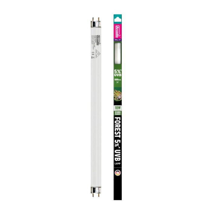 Aquadistri Arcadia euro-range forest 5% uv t8 lamp 60 cm 18 watt Arcadia