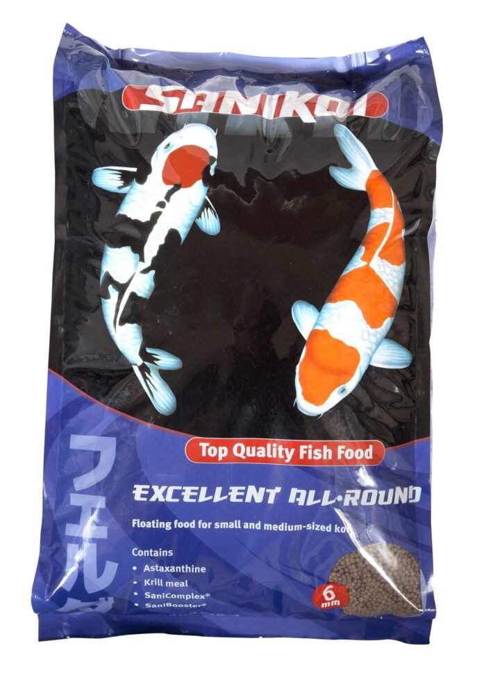 Velda Karpervoer Sanikoi Excelent allround 6 mm 10 liter – Zie Foto