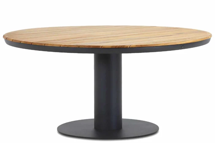 Coco Salerno dining tuintafel 160 cm - Grijs-antraciet