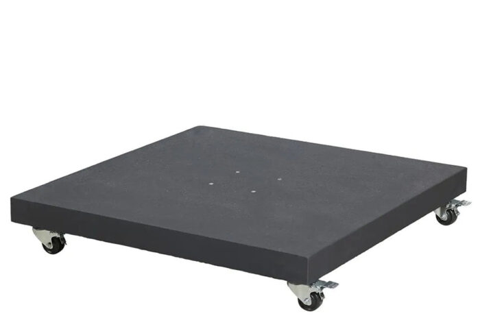 Platinum Sun & Shade | Sorrento Parasolvoet Graniet met Wielen | 90 kg