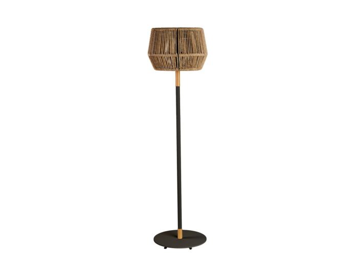 Tierra Outdoor Lumi Large staande buitenlamp solar ø41cm (h: 170cm) Laagste prijsgarantie! – Grijs