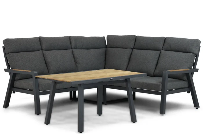 Lifestyle Garden Furniture Marseille hoek loungeset 4-delig - Grijs-antraciet