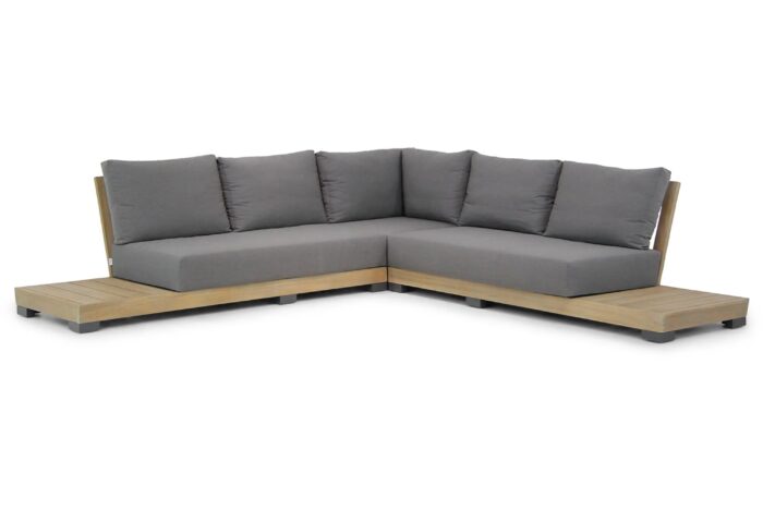 Lifestyle Garden Furniture Hilton hoek loungeset 3-delig – Naturel teak