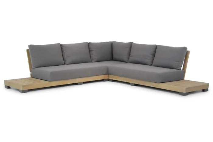 Lifestyle Garden Furniture Hilton hoek loungeset 3-delig - Naturel teak