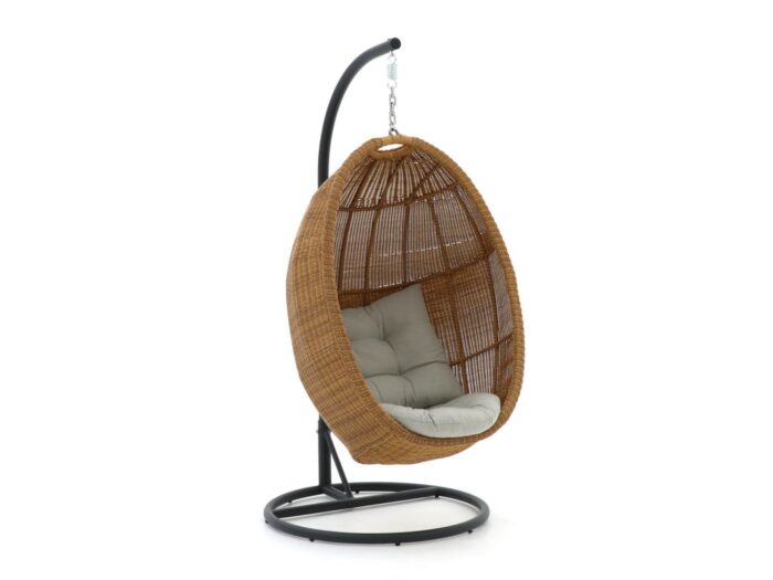 Manifesto Furniture Manifesto Lucana hangstoel met standaard Laagste prijsgarantie! – Taupe