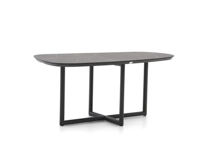 Tierra Outdoor Rivera dining tuintafel 180x100x74cm - Grijs