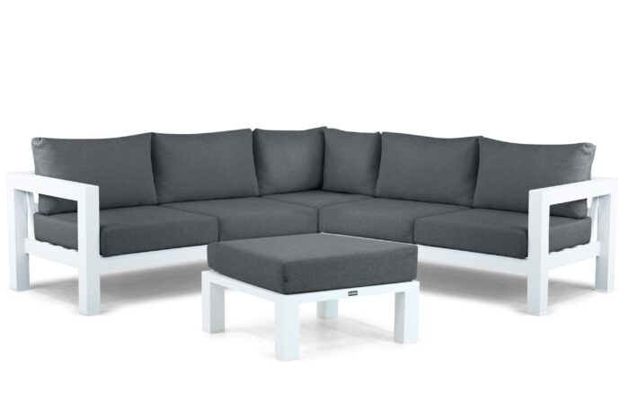 Lifestyle Garden Furniture Luca hoek loungeset 4-delig – Wit