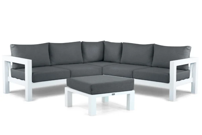 Lifestyle Garden Furniture Luca hoek loungeset 4-delig - Wit