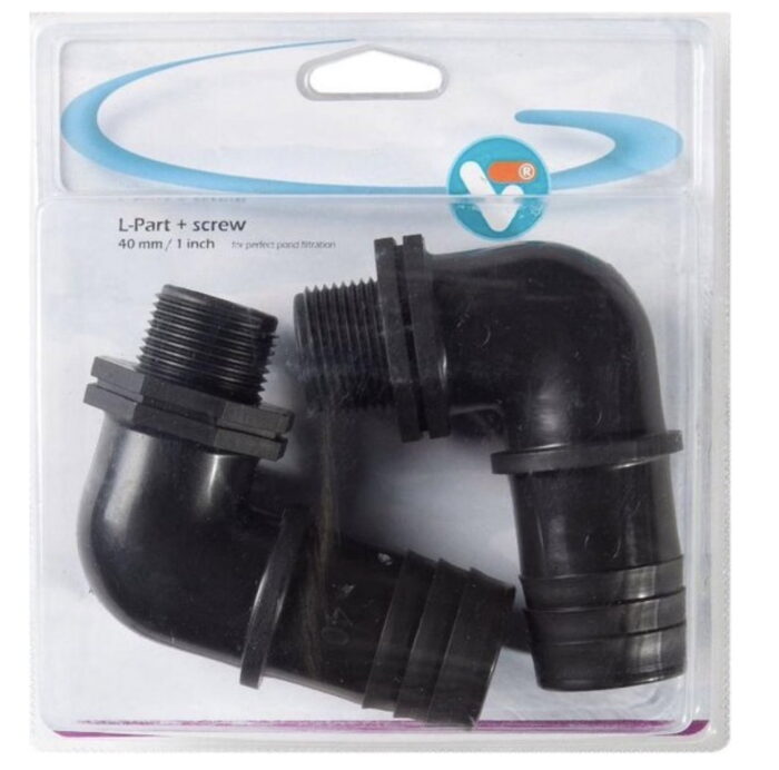 Vt L-part met screw 40 mm / 1 Inch vijveraccesoires