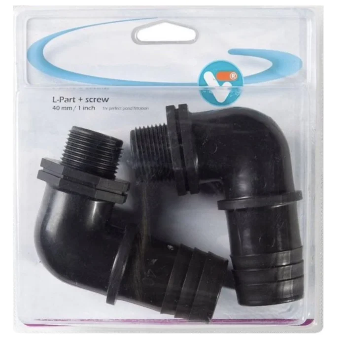 Vt L-part met screw 40 mm / 1 Inch vijveraccesoires